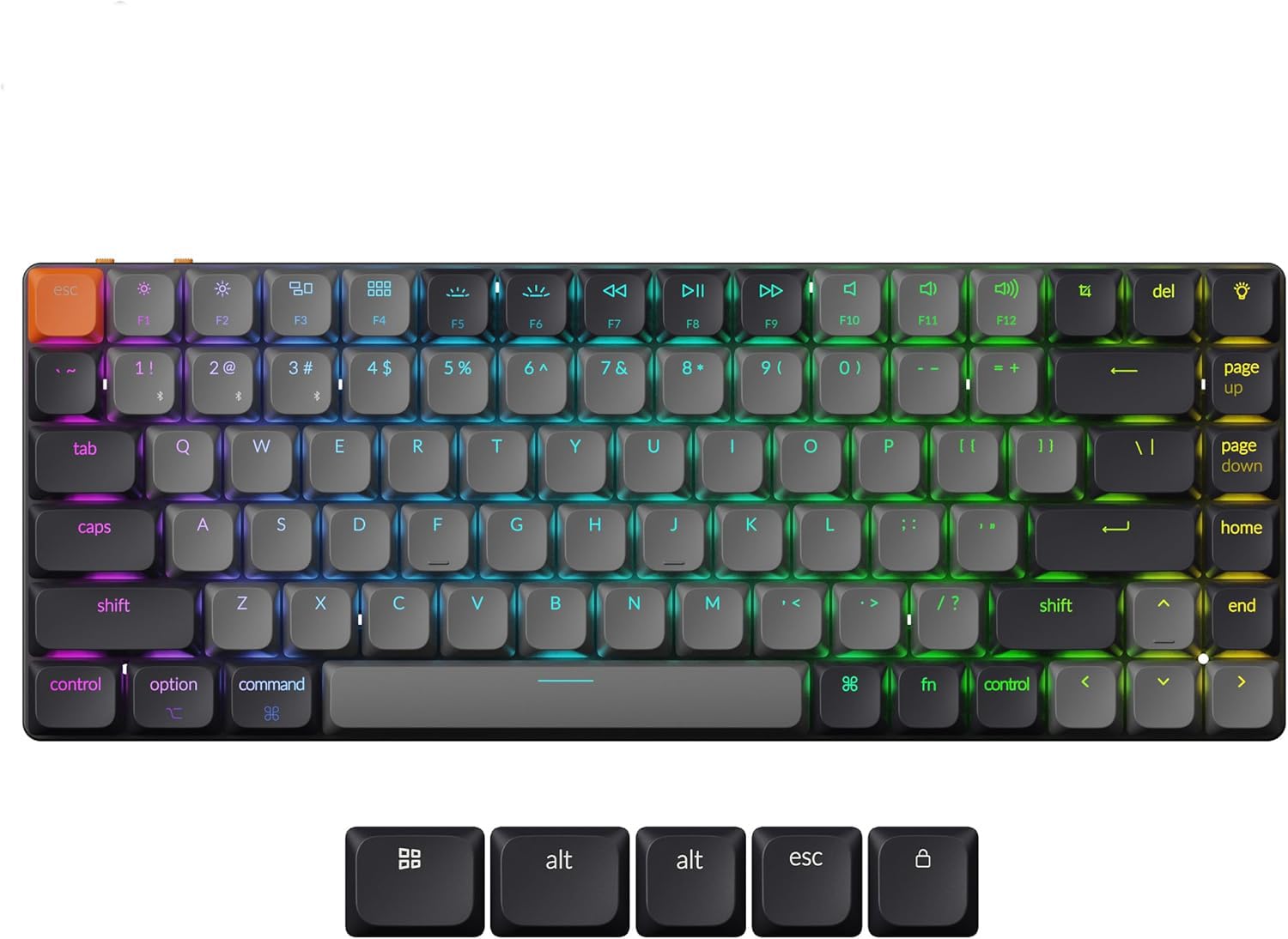 Amazon.com: Keychron K3 QMK Ultra-Slim Wireless Mechanical